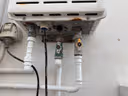 Corroded hot water heater