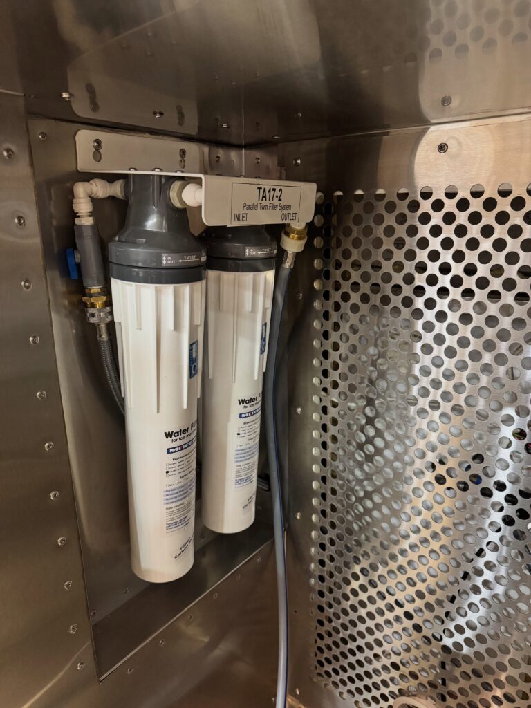 Water filtration system installed by Platinum Plumbers